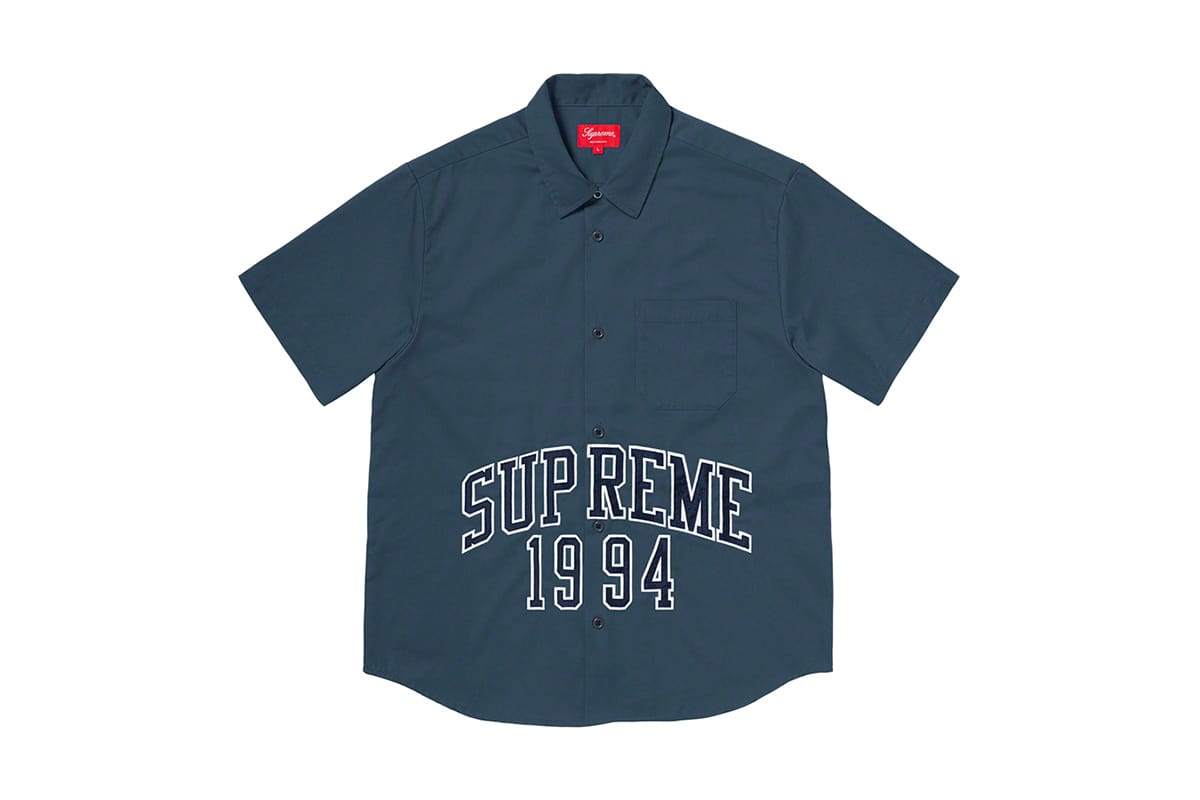 supreme button up jersey