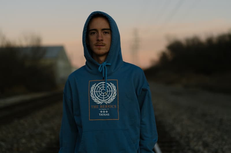 The Berrics x Tatras Never Stop Pushing Collection clothing apparel japan california steve berra skateboarding hoodies t shirt tee pants