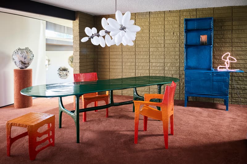The Future Perfect Matthew Day Jackson "Wonky" Collection Casa Perfect Los Angeles Furniture Trousdale Estates Tables Chairs Shelves