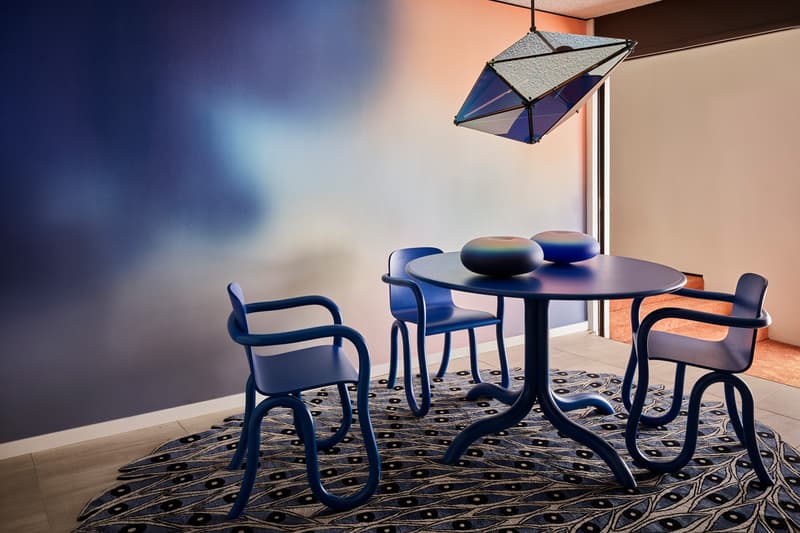 The Future Perfect Matthew Day Jackson "Wonky" Collection Casa Perfect Los Angeles Furniture Trousdale Estates Tables Chairs Shelves