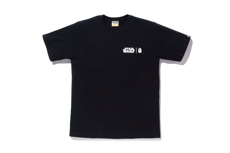 The Mandalorian BAPE Capsule Collection Release Info Buy T shirt Black White Baby Yoda Milo Lucasfilm