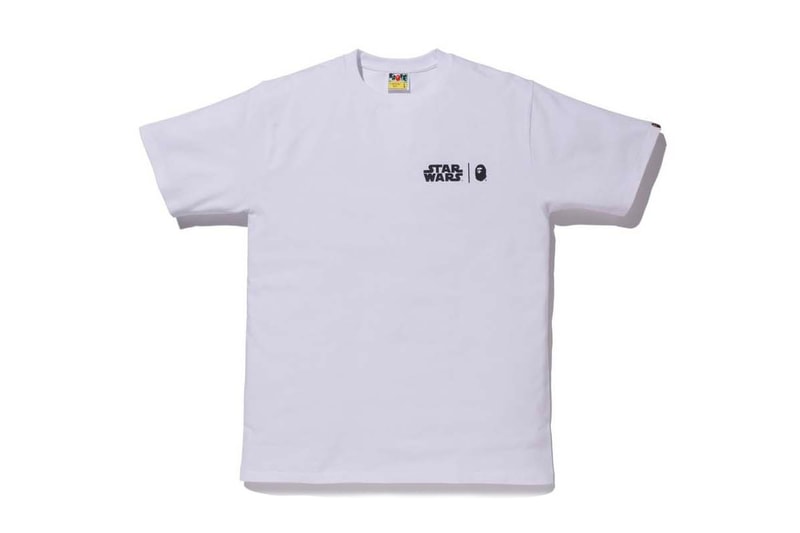 The Mandalorian BAPE Capsule Collection Release Info Buy T shirt Black White Baby Yoda Milo Lucasfilm