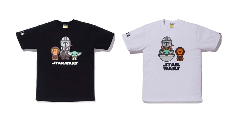 bathing ape star wars t shirt