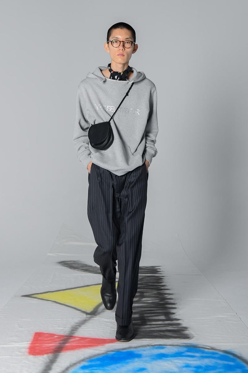 The Museum Visitor Spring/Summer 2020 Capsule Collection Shirts Jackets Fishtail Parkas Military Rose Jacket Pinstripe Trousers Rhinestone T-shirts Hoodies Cotton Silk Bandanas 