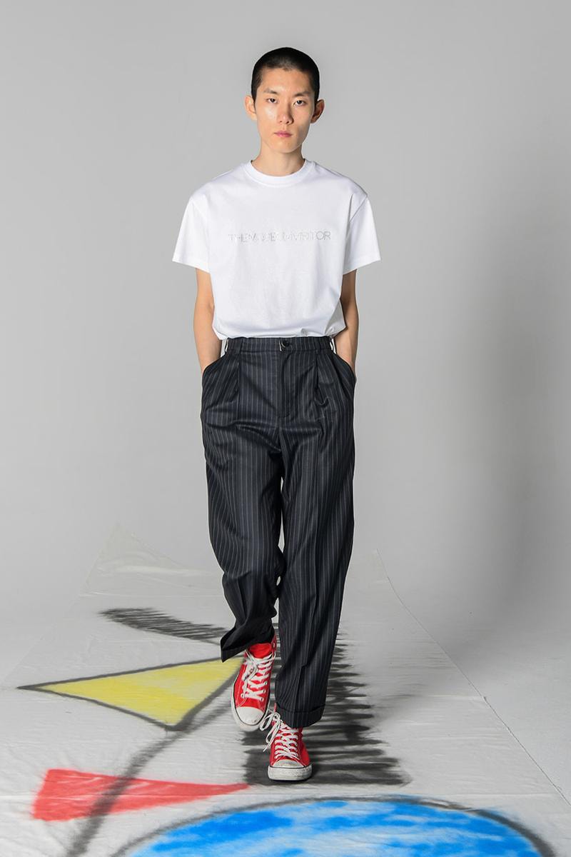 The Museum Visitor Spring/Summer 2020 Capsule Collection Shirts Jackets Fishtail Parkas Military Rose Jacket Pinstripe Trousers Rhinestone T-shirts Hoodies Cotton Silk Bandanas 