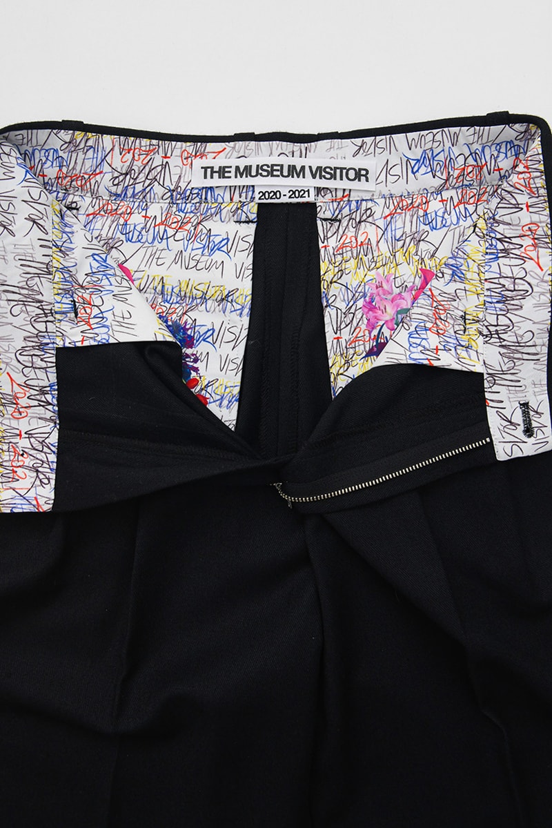 The Museum Visitor Spring/Summer 2020 Capsule Collection Shirts Jackets Fishtail Parkas Military Rose Jacket Pinstripe Trousers Rhinestone T-shirts Hoodies Cotton Silk Bandanas 