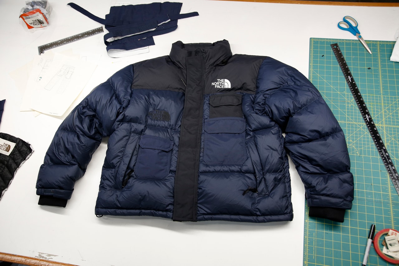 The North Face Renewed Design Residency Auction explore fund charity sale custom upcycle old vintage jackets fleece item clothing