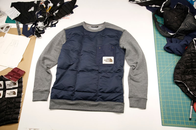 The North Face Renewed Design Residency Auction explore fund charity sale custom upcycle old vintage jackets fleece item clothing