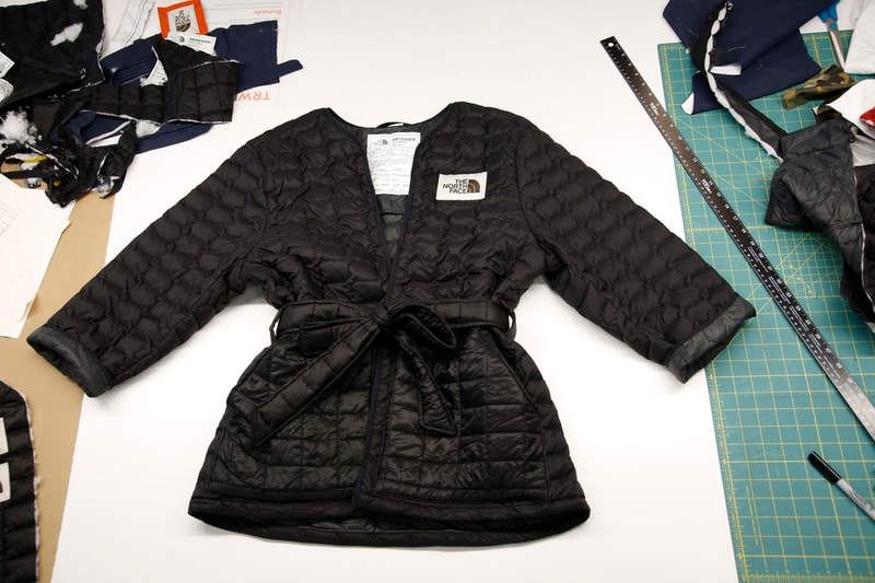 The North Face Renewed Design Residency Auction explore fund charity sale custom upcycle old vintage jackets fleece item clothing