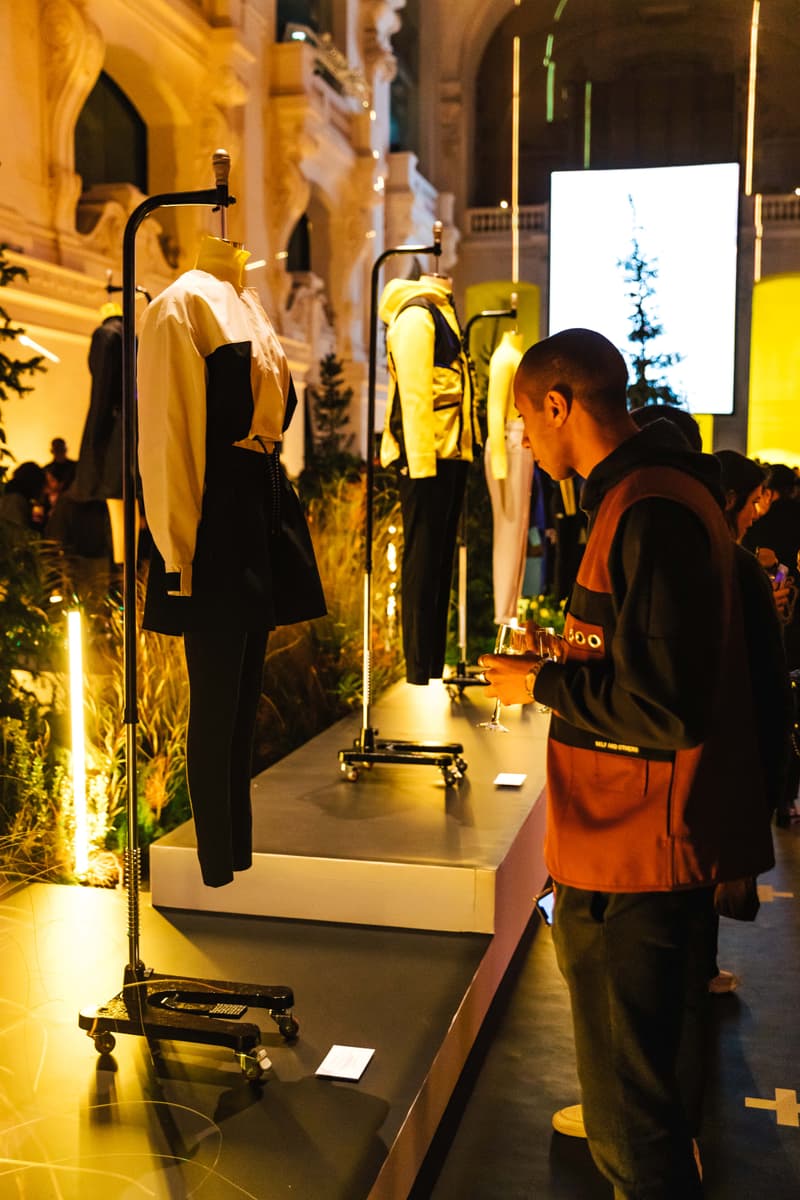 the north face ss20 black series paris fashion week debut event performance outwear design led collection range material technology