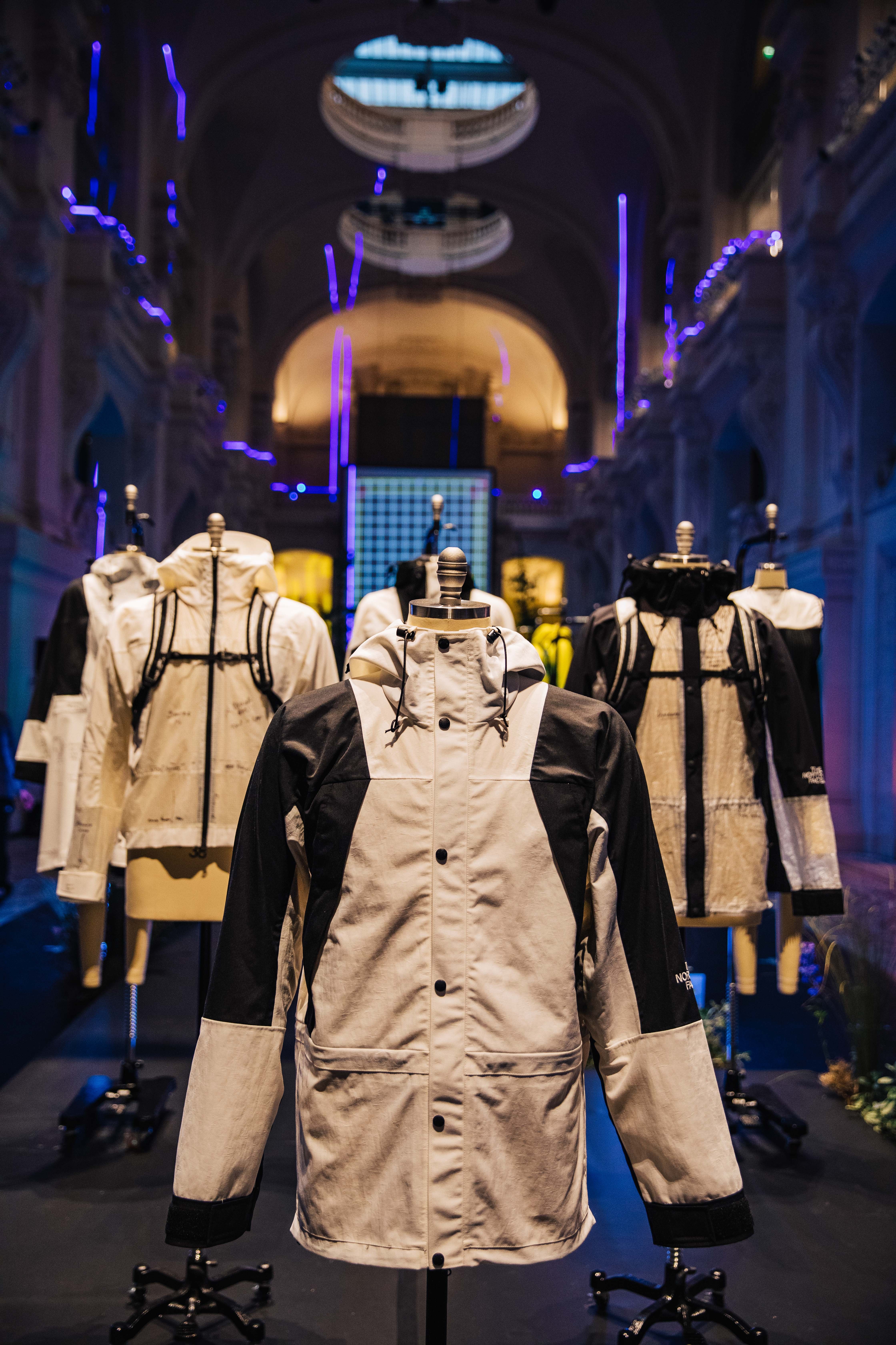 the north face ss20 black series paris fashion week debut event performance outwear design led collection range material technology