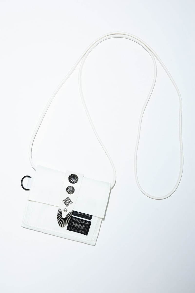 TOGA x PORTER Spring/Summer 2020 Bag Collaboration virilis pulla ss20 mens womens nylon helmet belt pouch strap string shoulder wallet silver march 20