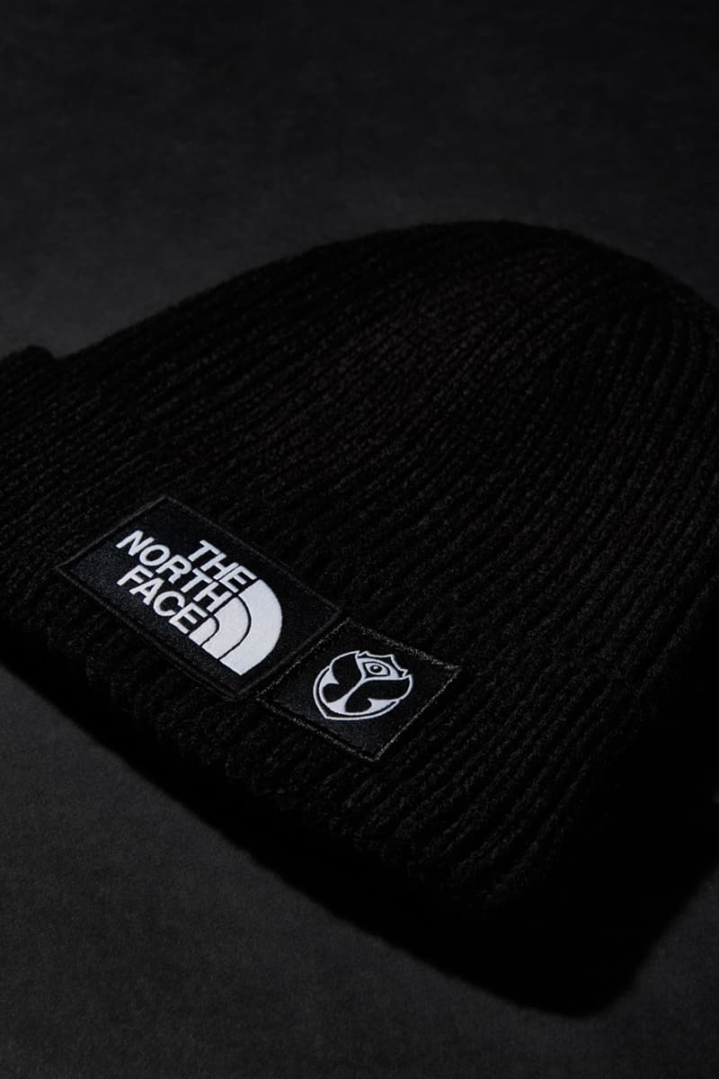 Tomorrowland Festival x The North Face Exclusives collaboration collection etip gloves Saikuru drt jacket beanie hat web store february 28 2020 release date limited