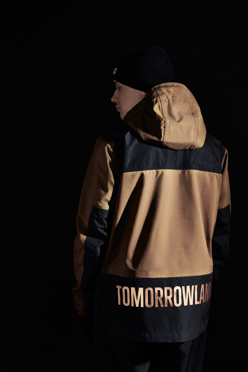 Tomorrowland Festival x The North Face Exclusives collaboration collection etip gloves Saikuru drt jacket beanie hat web store february 28 2020 release date limited