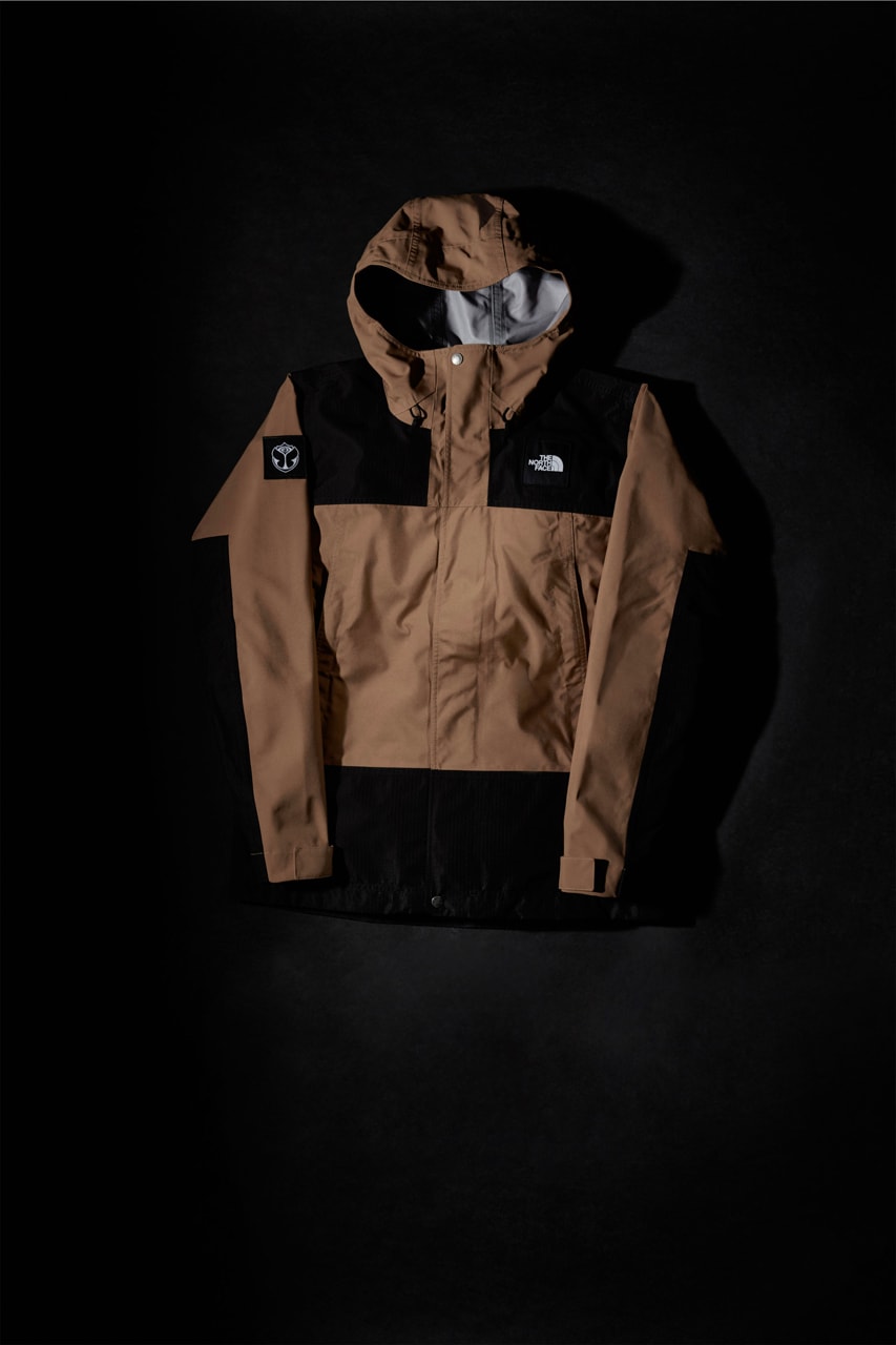 Tomorrowland Festival x The North Face Exclusives collaboration collection etip gloves Saikuru drt jacket beanie hat web store february 28 2020 release date limited