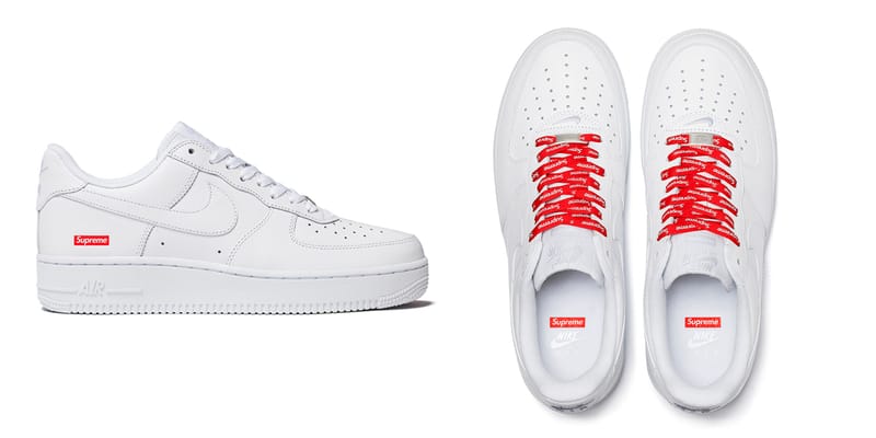 Supreme x Nike Air Force 1 Low Official 