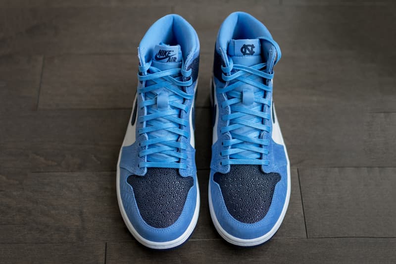 air jordan 1 unc university of north carolina florida gators tar heels release date info photos price