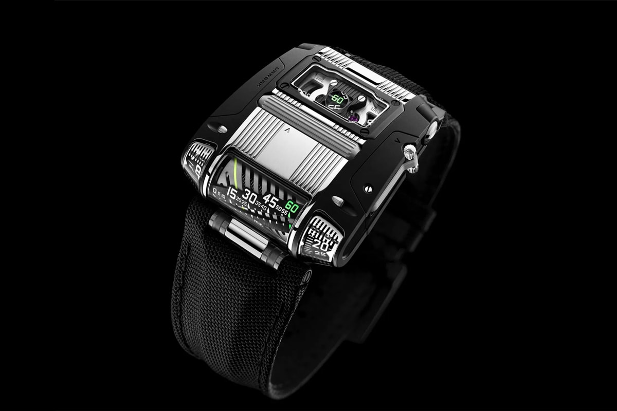 urwerk two tone ur 111c watches accessories swiss luxury timepiece