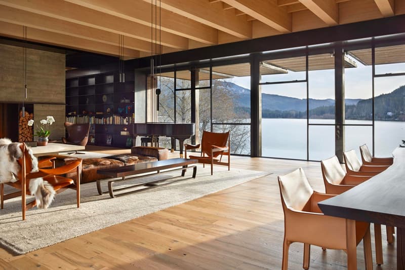 Whistler Ski House Rustic Architecture boreal pacific northwest coast vancouver british columbia canada winter family retreat dwelling houses homes getaways boreal forest evergreen