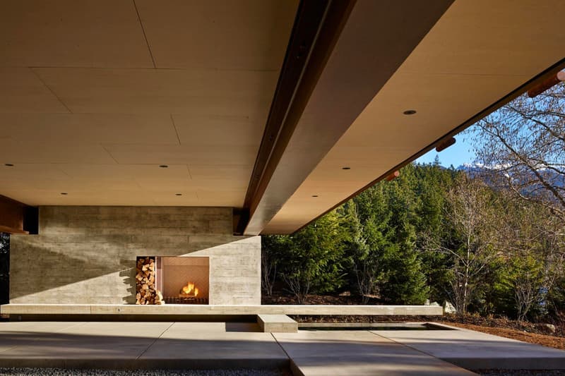 Whistler Ski House Rustic Architecture boreal pacific northwest coast vancouver british columbia canada winter family retreat dwelling houses homes getaways boreal forest evergreen