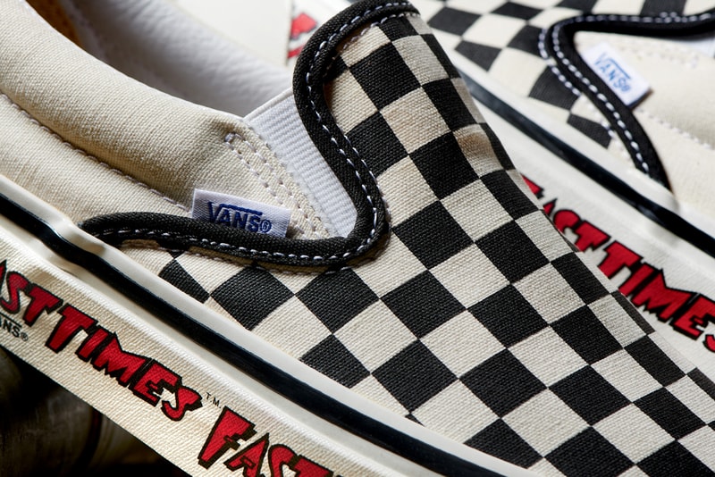 vans fast times at ridgemont high checkerboard slip on spicoli release date info photos price