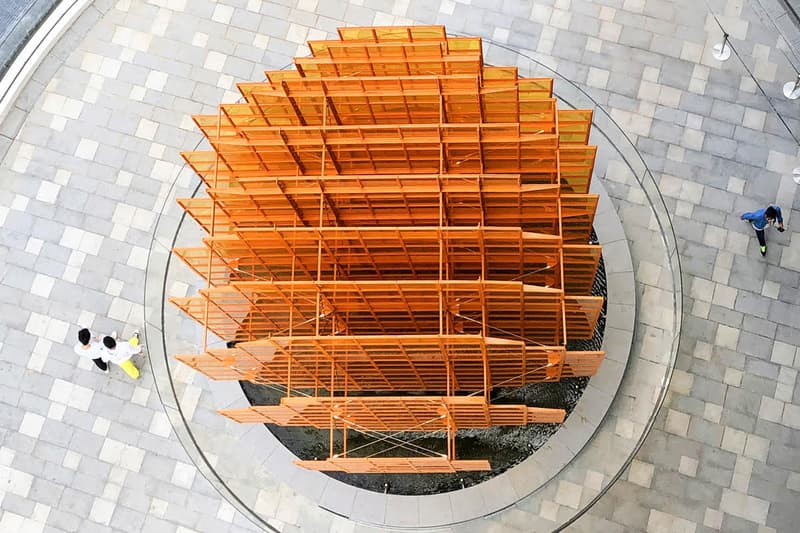 vincent leroy the sun always rises in the east installation