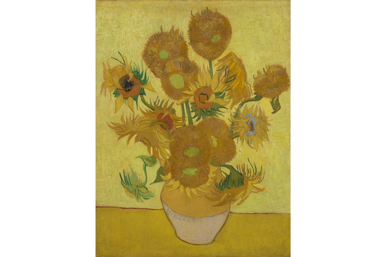 Vincent van Gogh 'Sunflowers' Painting 