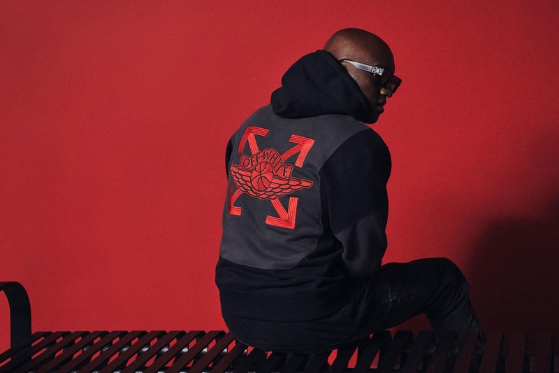 Virgil Abloh Discusses Off-White™ x Air Jordan 5 Interview Release Information Sneaker Drop Collaboration Nike Jordan Brand Black Metallic Air Jordan V Inspiration Michael Jordan History Basketball 1990s Chicago Collaborators’ Collection