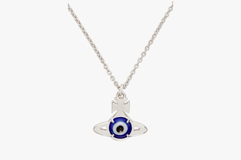 vivienne westwood silver crystal small orb pendant necklace hecuba ornella double-sided pendant brass swarovski crystal perspex 