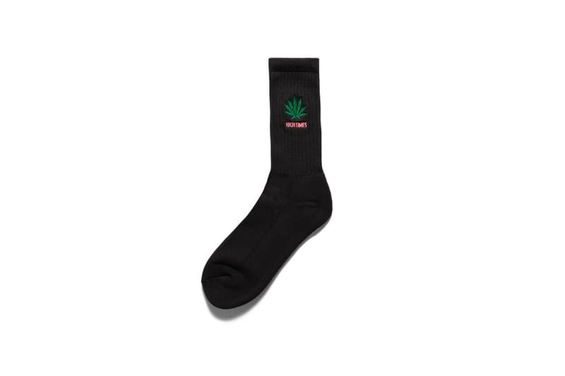 High Times Los Angeles Magazine WACKO MARIA fall winter 2020 Capsule collection exclusive french terry hoodie t shirt socks apparel 420 april 20th usa japanese designer streetwear