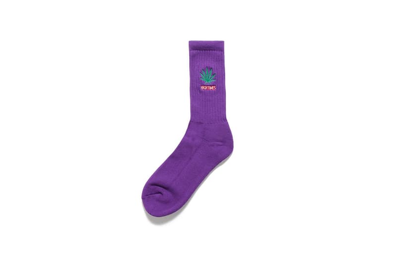 High Times Los Angeles Magazine WACKO MARIA fall winter 2020 Capsule collection exclusive french terry hoodie t shirt socks apparel 420 april 20th usa japanese designer streetwear