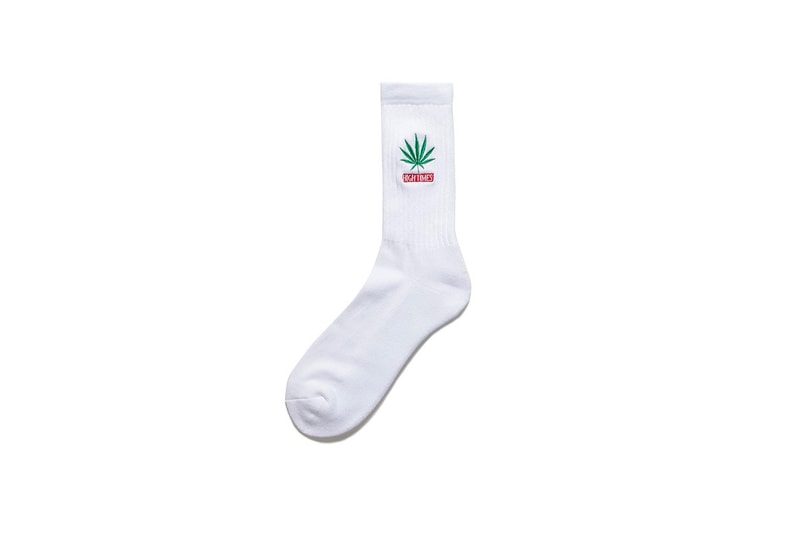 High Times Los Angeles Magazine WACKO MARIA fall winter 2020 Capsule collection exclusive french terry hoodie t shirt socks apparel 420 april 20th usa japanese designer streetwear