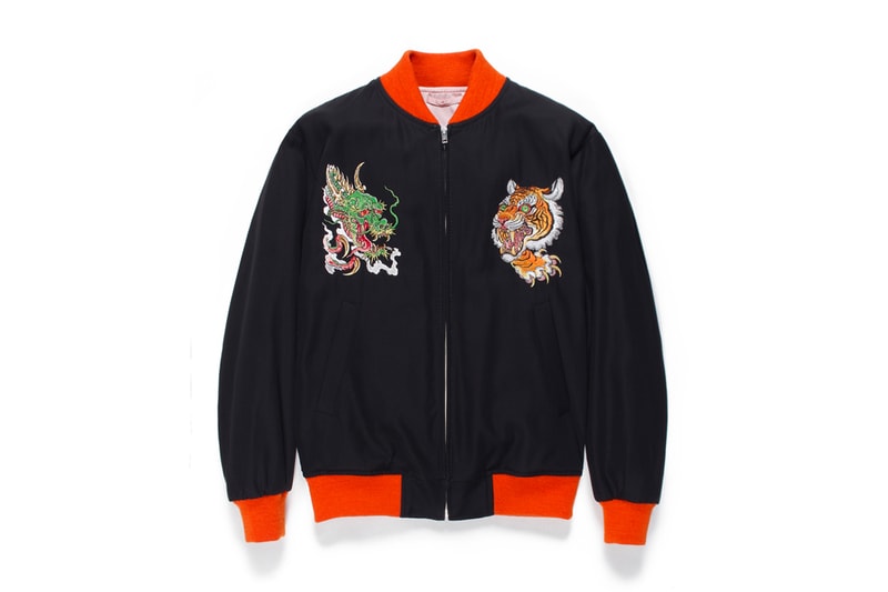 Tim Lehi WACKO MARIA Spring/Summer 2020 Embroidered Vietnam souvenir Jackets collection capsule menswear streetwear collaborations tattoo artist american japanese outerwear embroidery motif traditional artwork