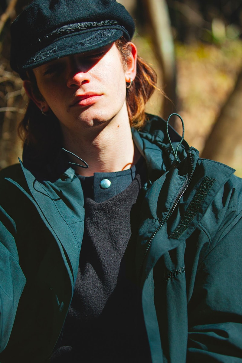 BEAUTY & YOUTH WILD THINGS Denali Jacket Spring Summer 2020 Capsule collaboration collection coats winter urban outdoor environment taslan yarn cotton technical gear japanese designer poggy the man