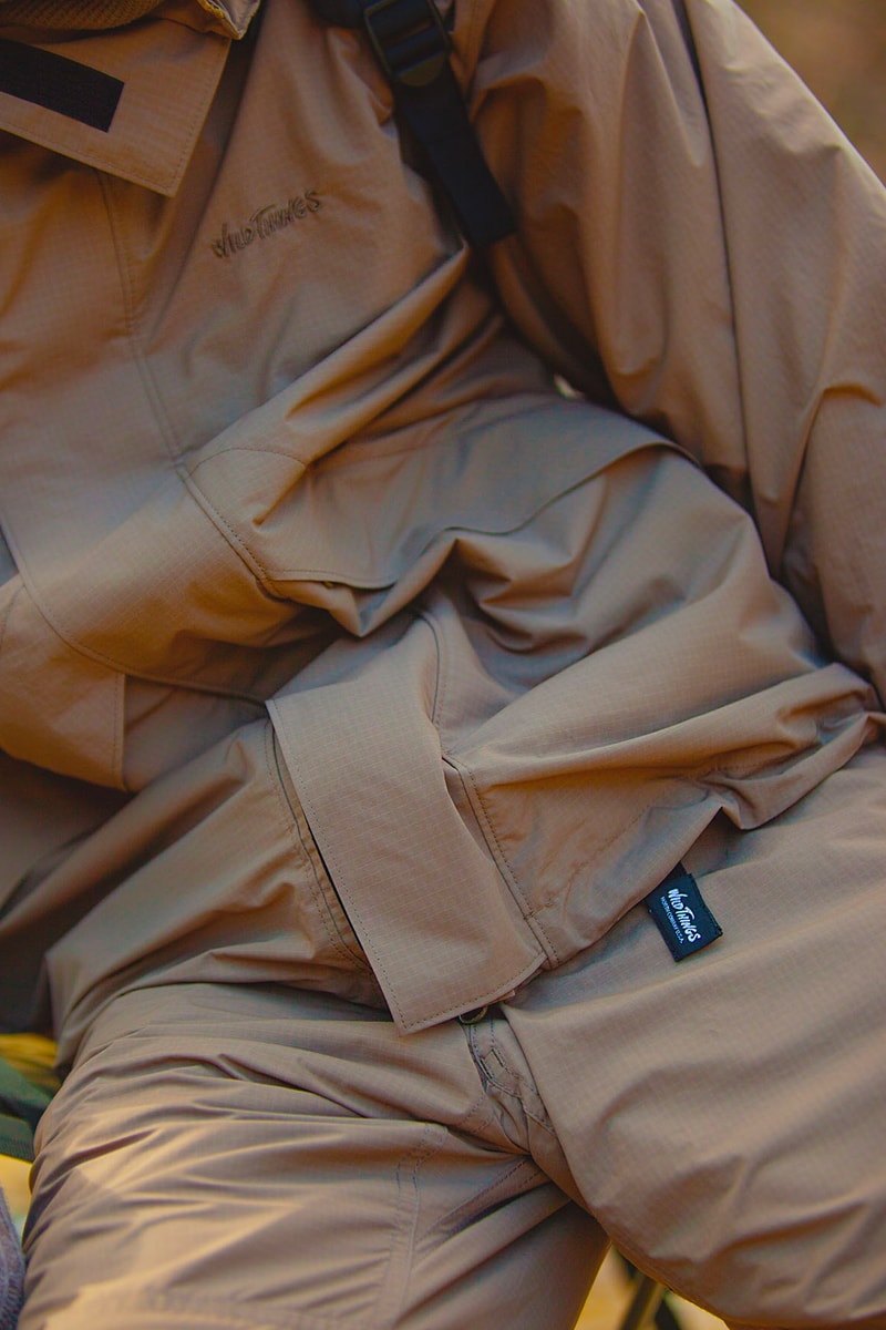 BEAUTY & YOUTH WILD THINGS Denali Jacket Spring Summer 2020 Capsule collaboration collection coats winter urban outdoor environment taslan yarn cotton technical gear japanese designer poggy the man