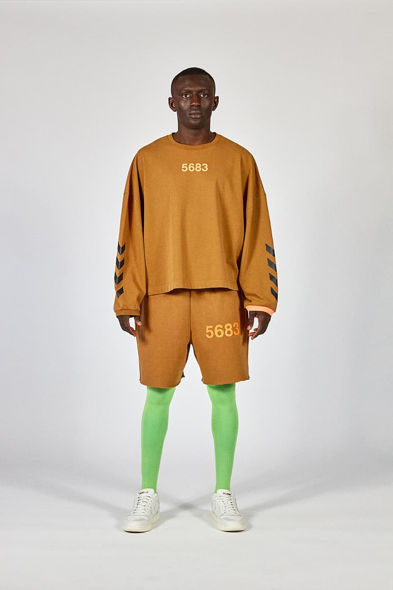 Willy Chavarria x hummel Spring/Summer 2020 Collection Lookbook Release Information Collaboration Sportswear Brotherhood Theme Mexican-American Designer Danish Sports Brand Colors Football Inspiration