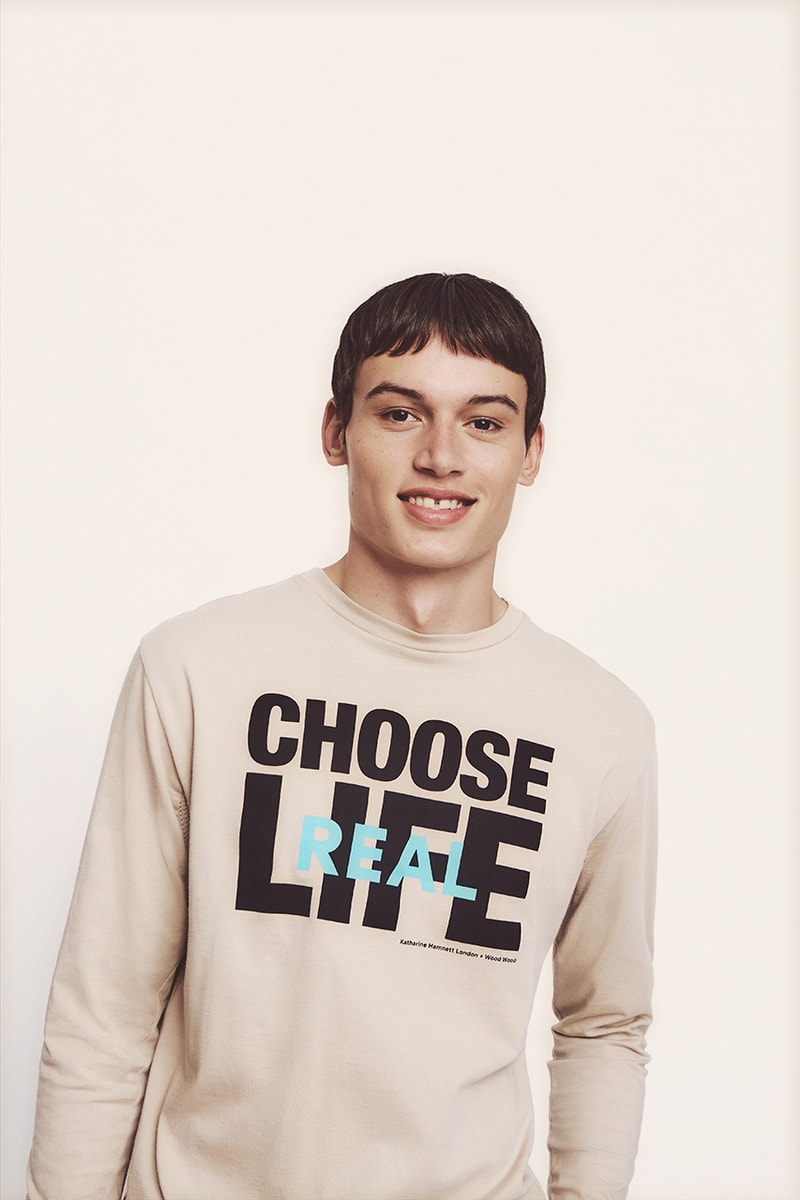 katharine hamnett wood wood choose life social real wild release information sportswear classics buy cop purchase release information