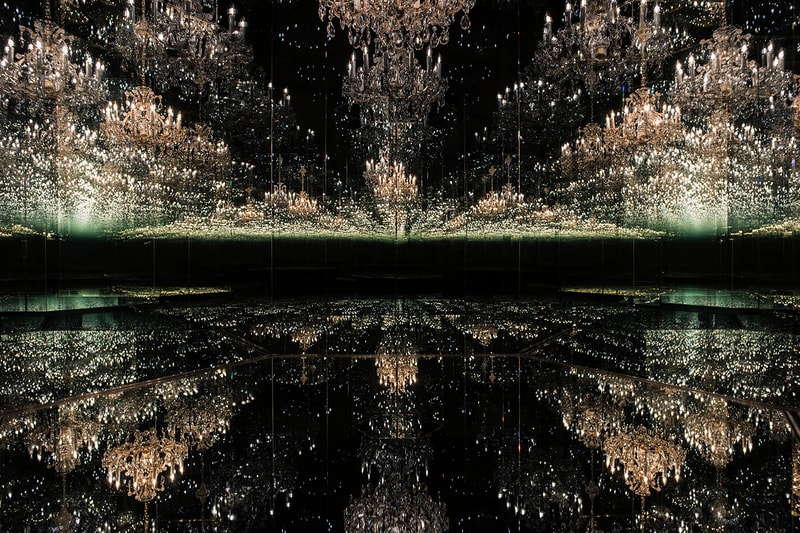 Tate Modern 20th anniversary Yayoi Kusama Infinity Rooms Mirrored Filled With the Brilliance of Life Chandelier of Grief Louise Bourgeous Maman information details exhibition tickets buy order