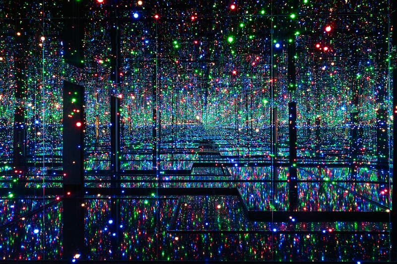 Tate Modern 20th anniversary Yayoi Kusama Infinity Rooms Mirrored Filled With the Brilliance of Life Chandelier of Grief Louise Bourgeous Maman information details exhibition tickets buy order