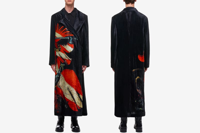 Yohji Yamamoto Crafts a Lush $5,358 USD Velour Coat