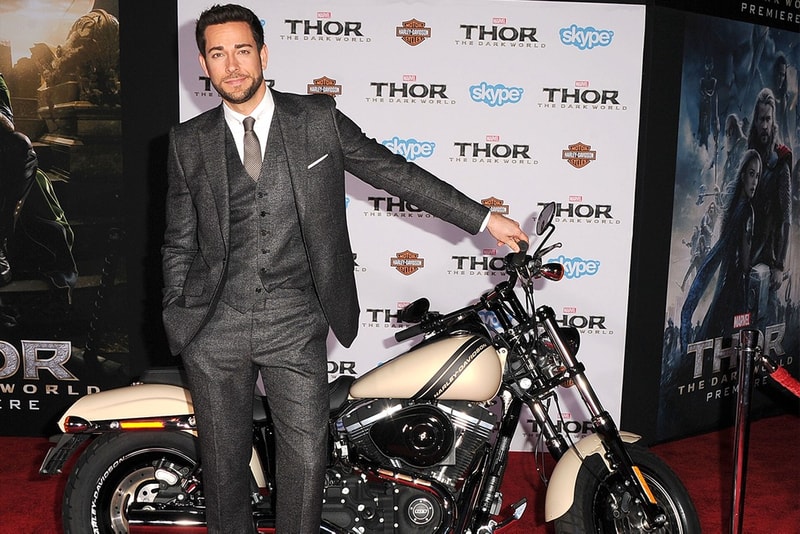 zachary levi chuck shazam motorcycles harley davidson livewire electric bike motor 