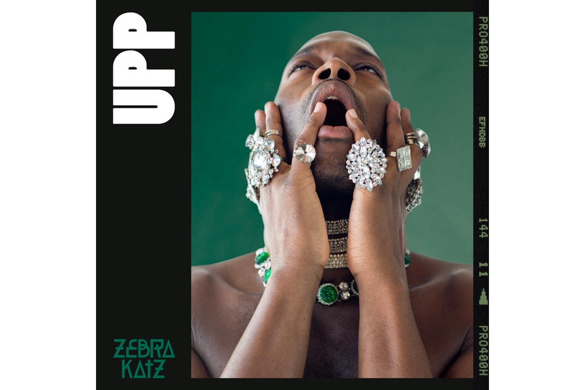 Zebra Katz "UPP" Single Stream less is moor debut album dark ballroom electronic experimental hip-hop rap listen now spotify apple music 