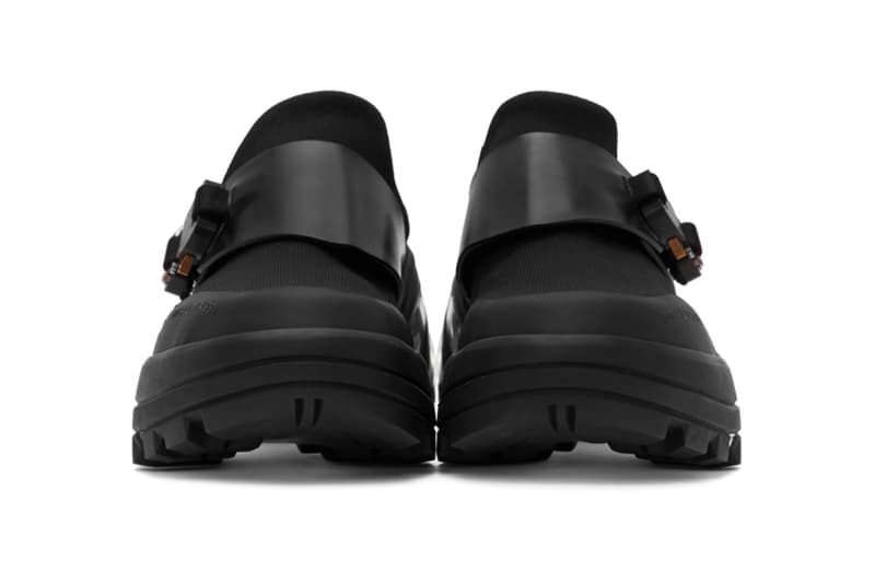 1017 ALYX 9SM Sock Low Sneakers Release Black Info Buy Price Buckle