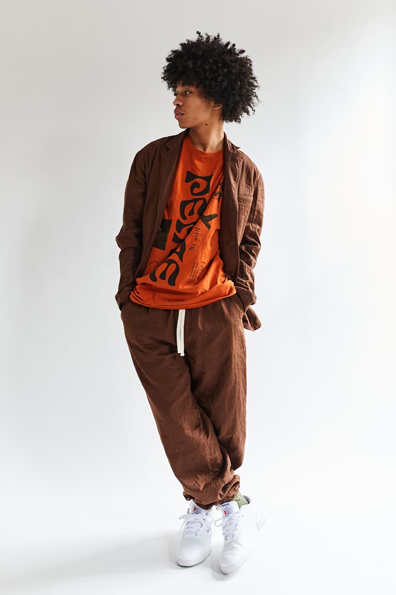 18 East March Lookbook Collection Khadi Gorecki cargo pants button down shirts T-shirts shorts crewnecks bucket hats jaipur india tangier morocco