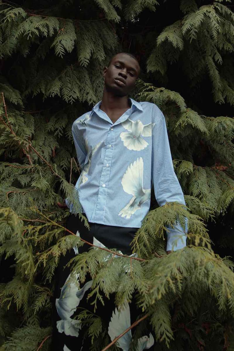 3.PARADIS Spring/Summer 2020 "Three Little Birds" Collection Fashion Story Lookbook Imagery Campaign Menswear Identity Diversity Culture Outerwear Sweaters T-Shits Graphic Prints Release Information First Look Rashidi Noah ahuel Serrano, Coco Diarra, Cheikne Traore, Basil Ekang, Ivan Lefort Adam Mickael