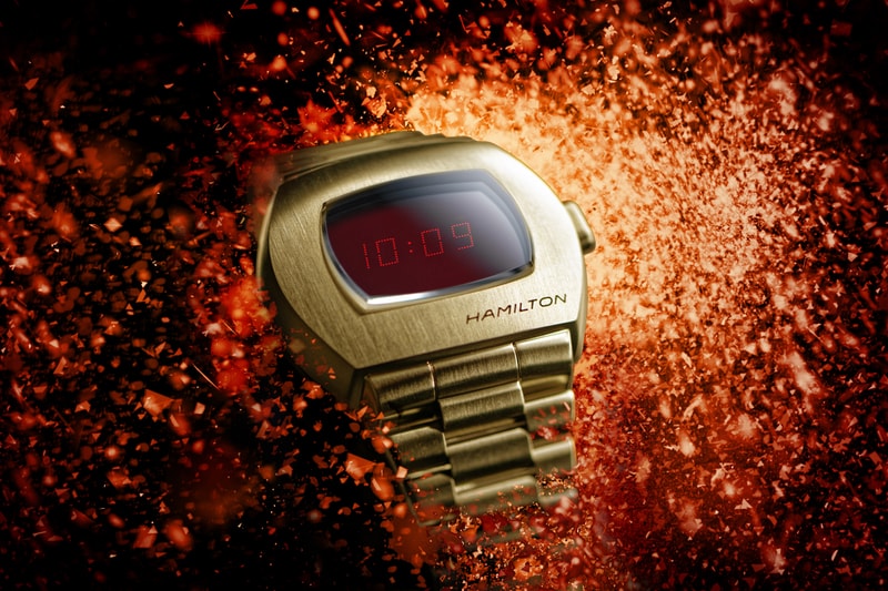 Hamilton World's First Digital Watch new technology the PSR Launch Pulsar 