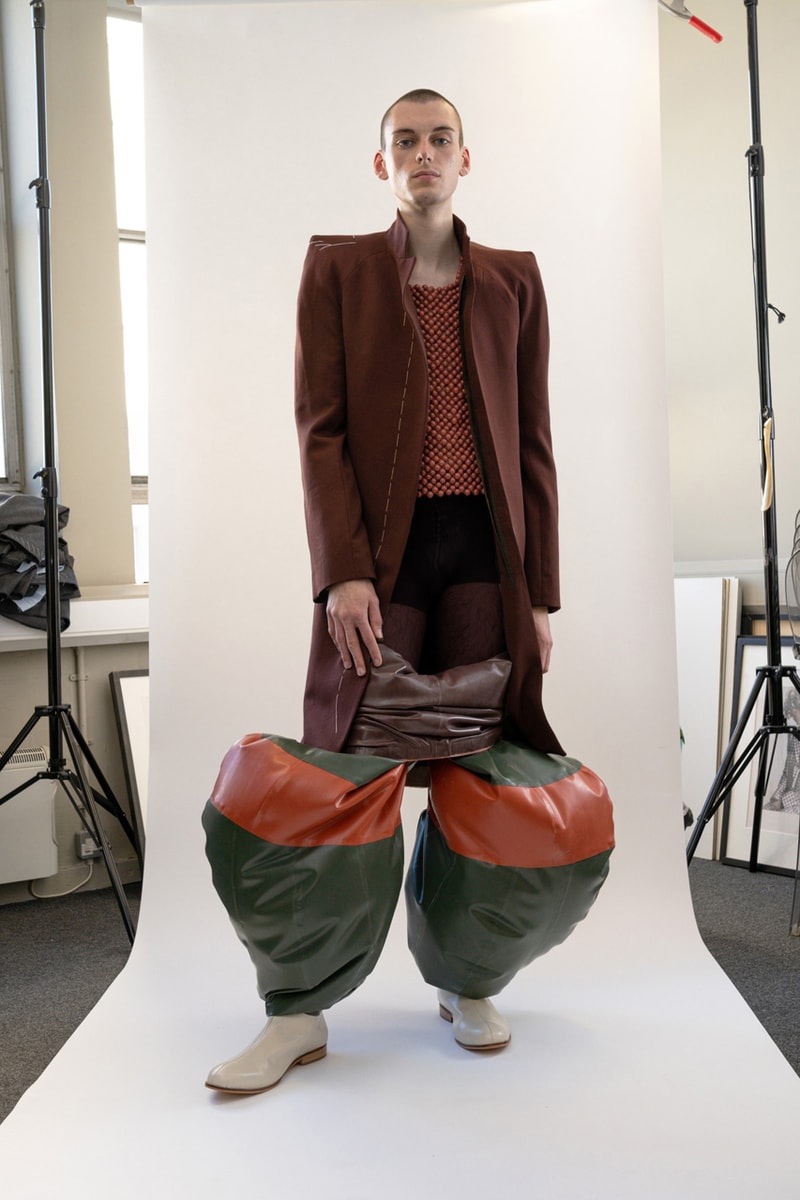 Harikrishnan Inflatable Pants Designer Interview london college fashion feature trousers lookbook
