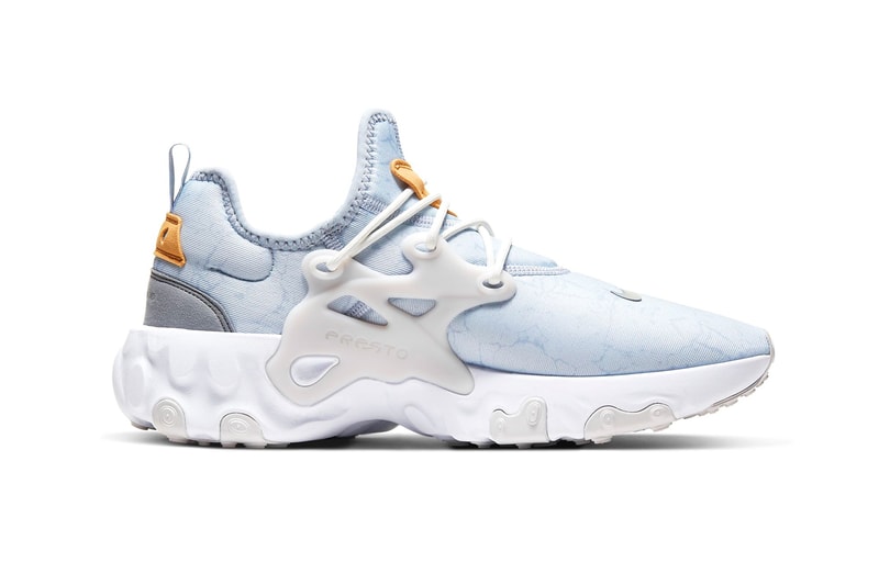 Nike React Presto Premium Pistachio Frost Spring New Colorway Magma Orange Sky Grey