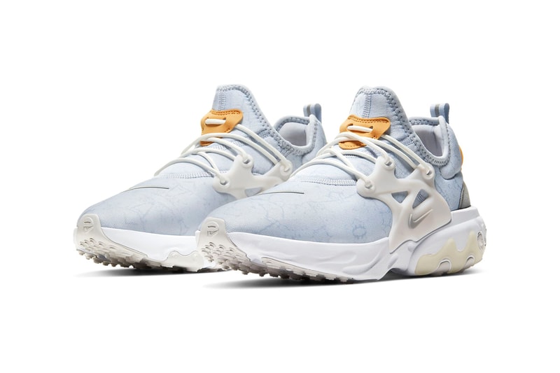 Nike React Presto Premium Pistachio Frost Spring New Colorway Magma Orange Sky Grey