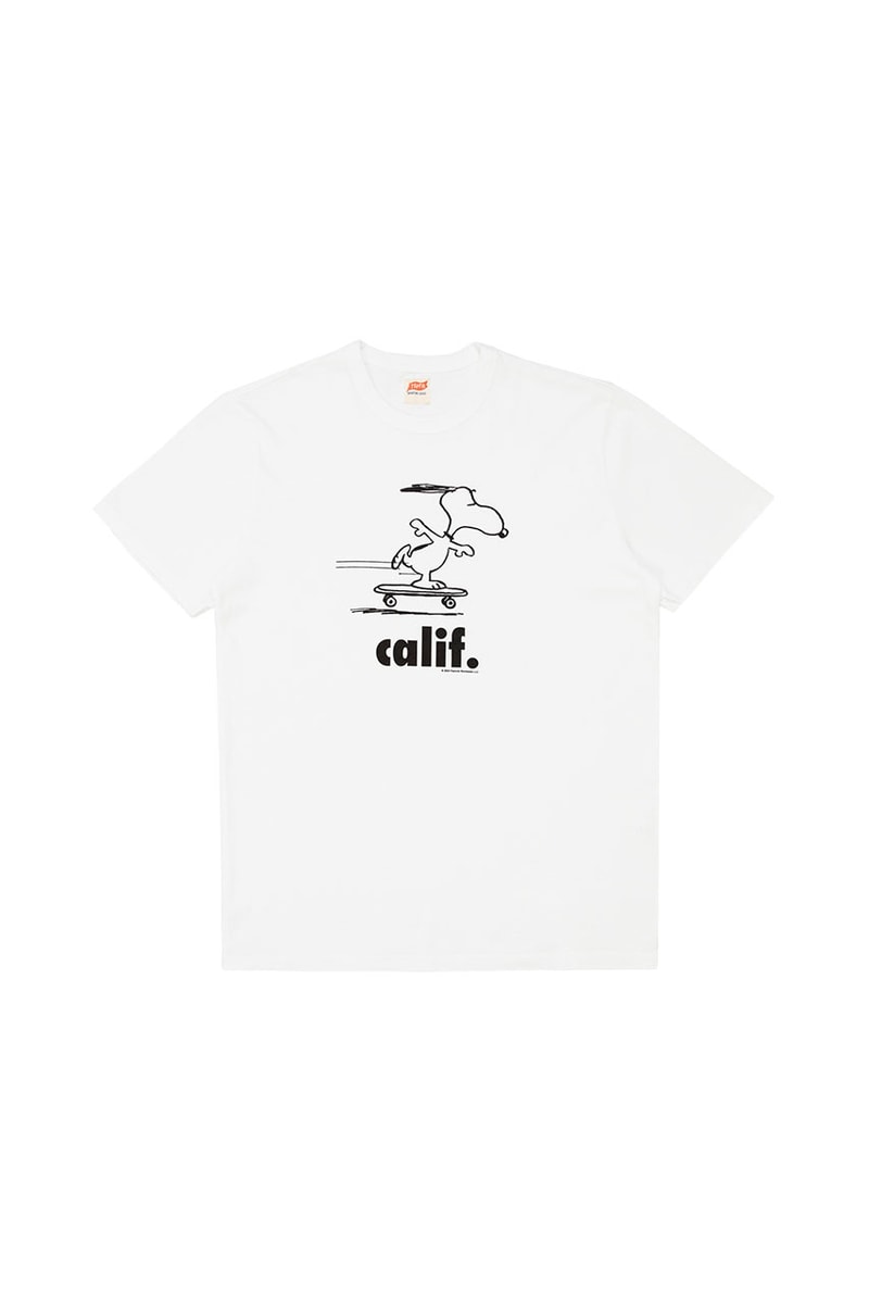 Snoopy x TSPTR 1970s California-Inspired Collection Retro Themes Cartoons Hobos Surfers LA Classic Designs Music Yacht clubs Beach Bums Communes T-shirt Capsules Colors Vintage "Truth, Symmetry, Pleasure, Taste, and Recognition"